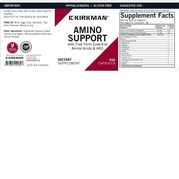 *Fekete Péntek Akció 15% Kedvezmény* Amino Support 304 Kapszula