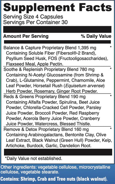 Gut Binder (Süß schmeckend) 120 Kapseln