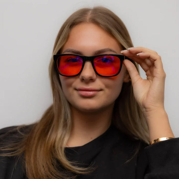 Gafas nocturnas bloqueadoras de luz azul