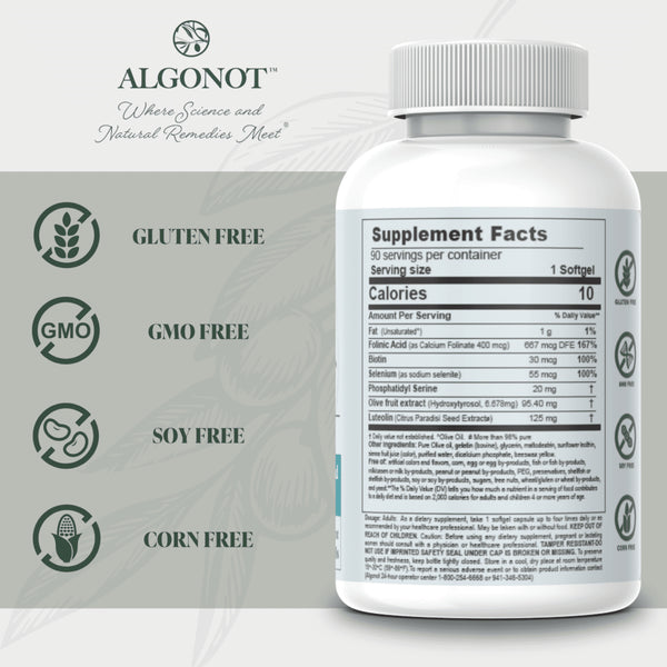 BrainGain od Algonot 60 kapsułek miękkich