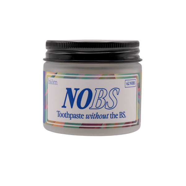 NOBS Flouride Free Toothpaste 62 Tablets (1 Month)