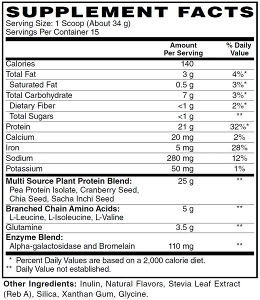 Spectrum Shake Vaniglia 545g