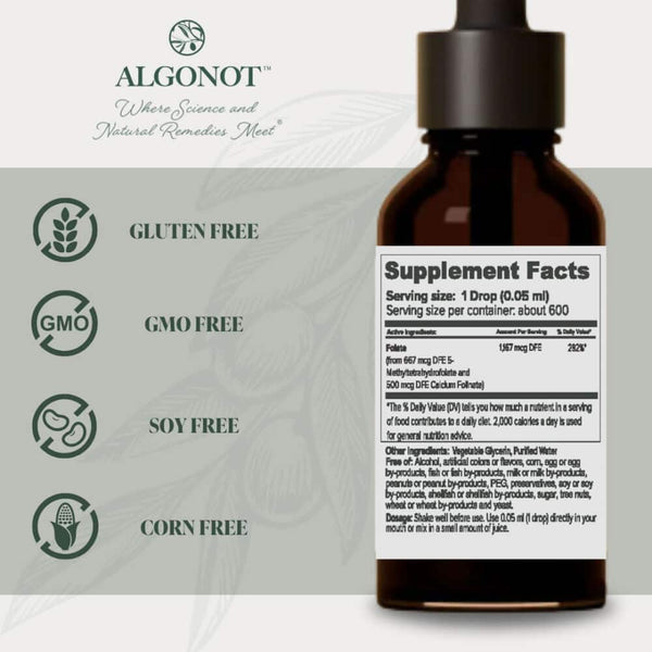 Vital Folinic with 5‑MTHF™ 30ml