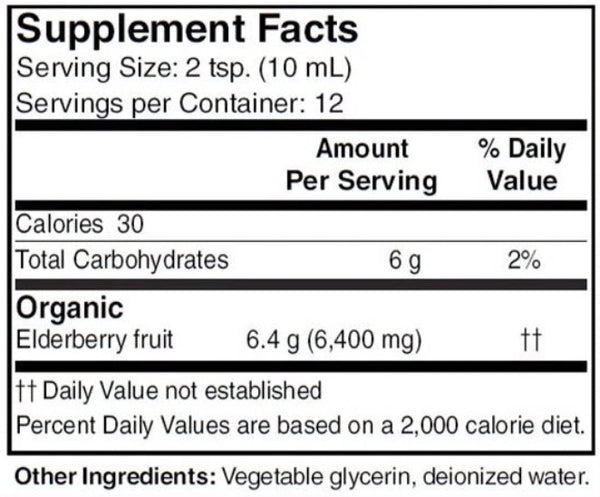 *80 % RABATT BBE 30. September 2025* Bio-Holunderbeere Immun 4oz