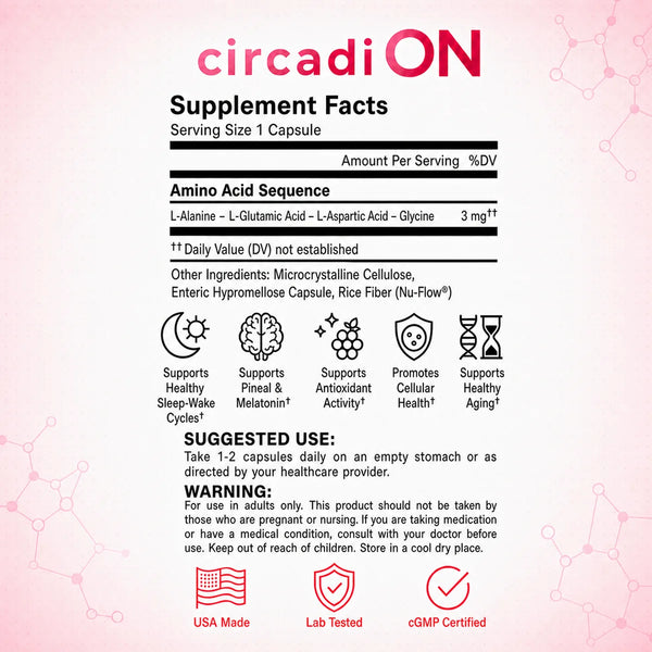 CircadiON 3mg 30 كبسولة