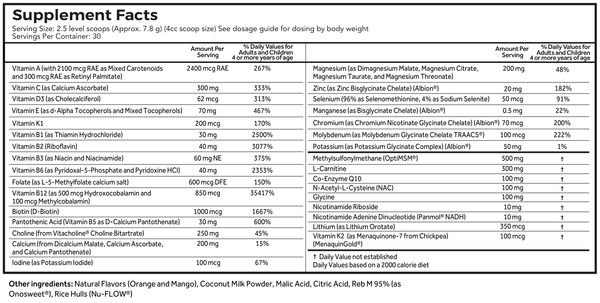 ANRC Essentials Plus vitamin/ásványi por 156g