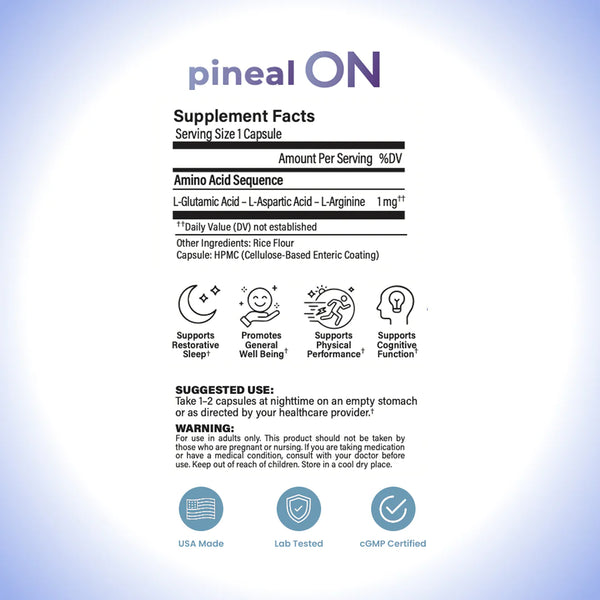 PinealON 1mg 60 Capsules - PRE-ORDER