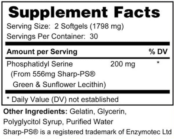 *Oferta de Black Friday 25% de descuento* Fosfatidil Serina 60 cápsulas blandas