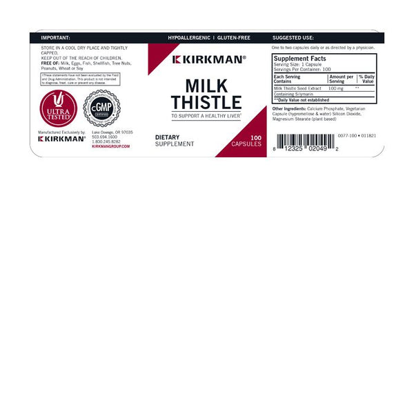 Máriatövis 100mg 100 kapszula