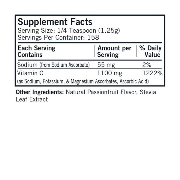 C-vitamin pufferelt és ízesített 7 unciás por