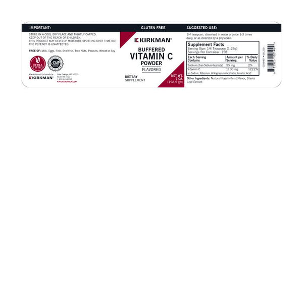 C-vitamin pufferelt és ízesített 7 unciás por