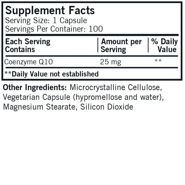 CoQ10 25mg hipoallergén 100 kapszula, Kirkman