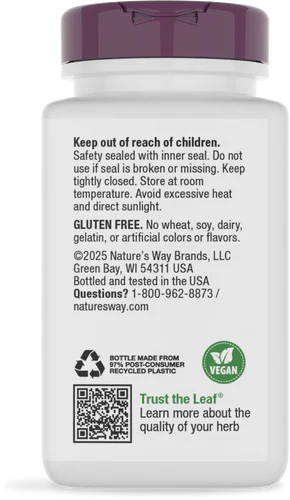 Olive Leaf Extract 20% Oleuropein 60 Capsules by Natures Way