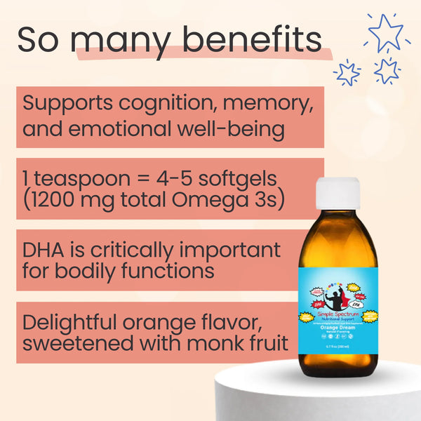 Aceite de Pescado Orange Dream 200ml de Simple Spectrum