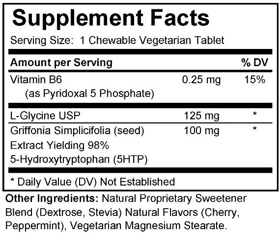 Super Soporte de Serotonina 90 tabletas masticables