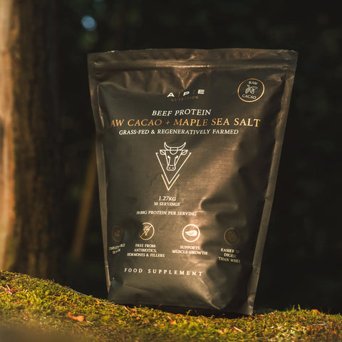 *25% OFF BBE 11th December 2026* Grass-Fed Beef Protein | Raw Cacao & Maple Sea Salt