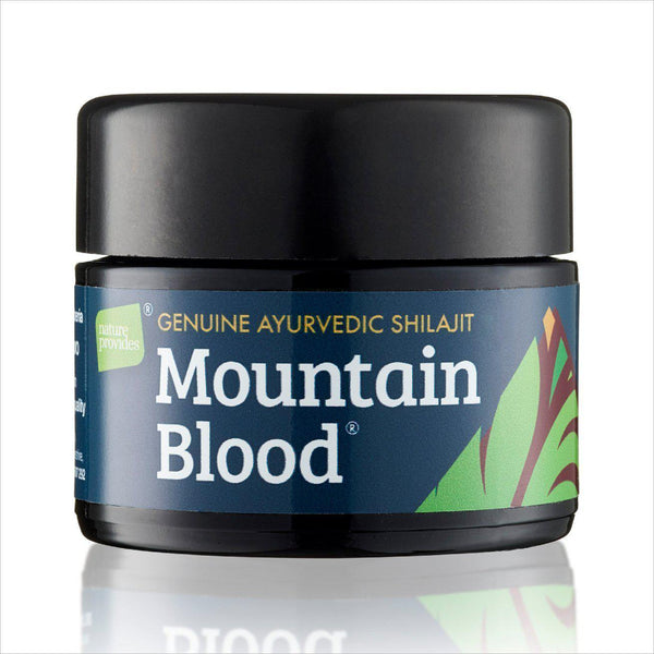 شيلجيت أيورفيديك فاخر من Mountain Blood® بوزن 30 جرام