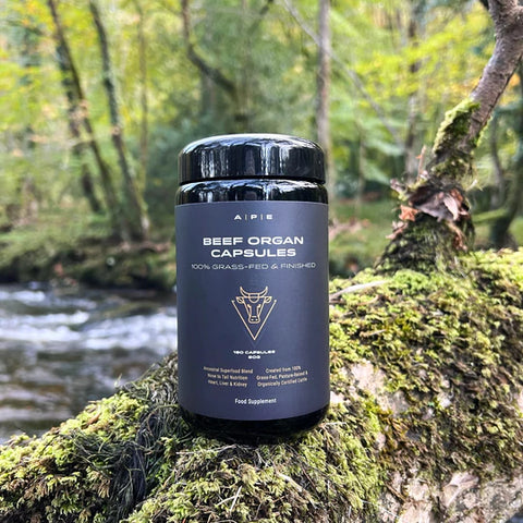 Organy wołowe 180 kapsułek (z chowu na pastwisku)