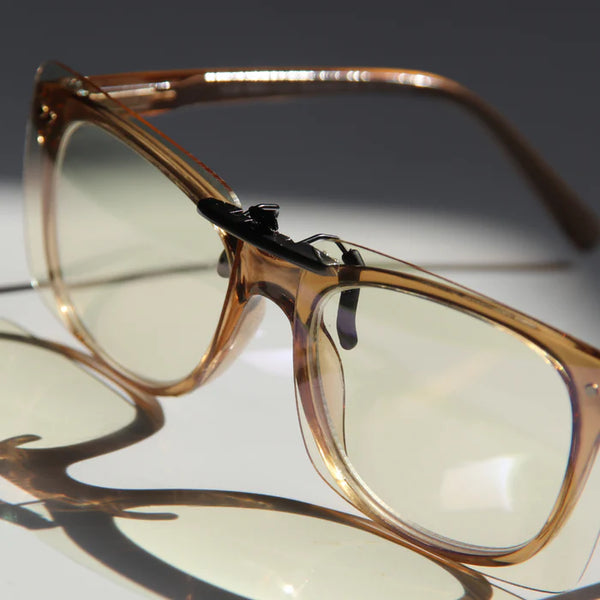 نظارات نهارية لحجب الضوء الأزرق - قابلة للتثبيت