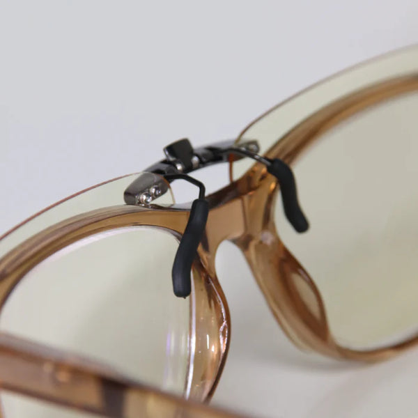 نظارات نهارية لحجب الضوء الأزرق - قابلة للتثبيت