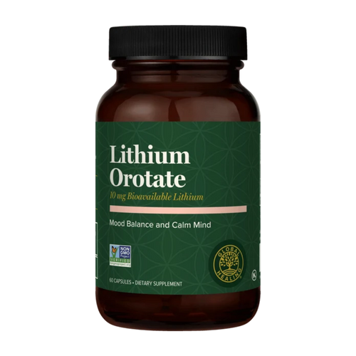 Global Healing, Lithium Orotate, 60 Capsules