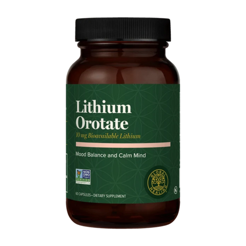 Global Healing, Lithium Orotate, 60 Capsules
