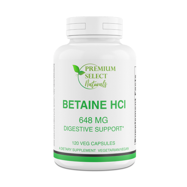 Betaine HCl 120 Capsules