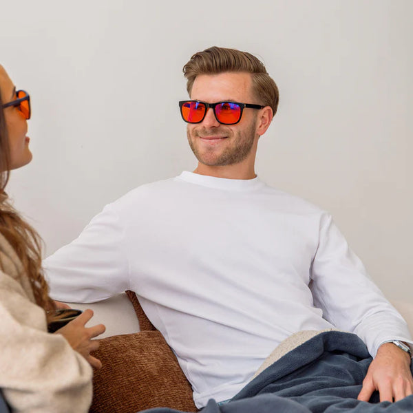 نظارات ليلية لحجب الضوء الأزرق