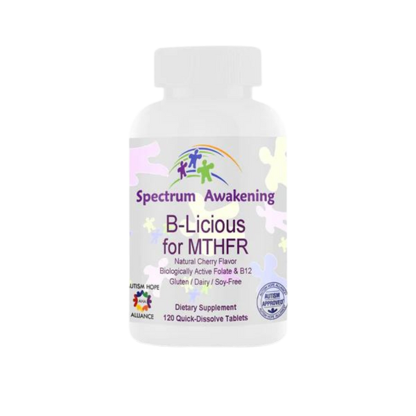 B-Licious dla tabletek rozpuszczalnych MTHFR 120