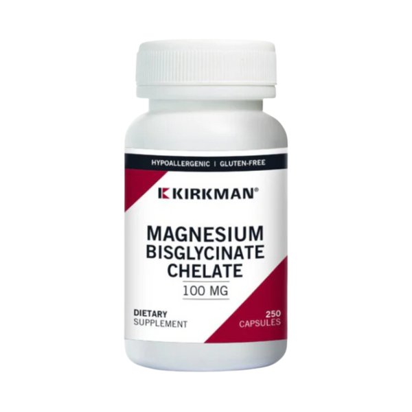 Magnesium BisGlycinate 250 Capsules by Kirkman
