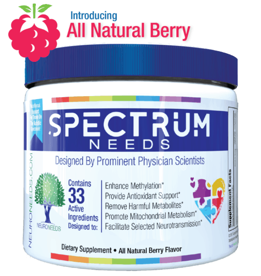 spectrumneeds 264 g aromă de fructe de pădure
