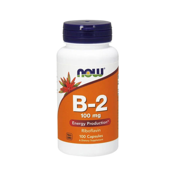 Vitamine B2 (Riboflavine) 100mg 100 capsules