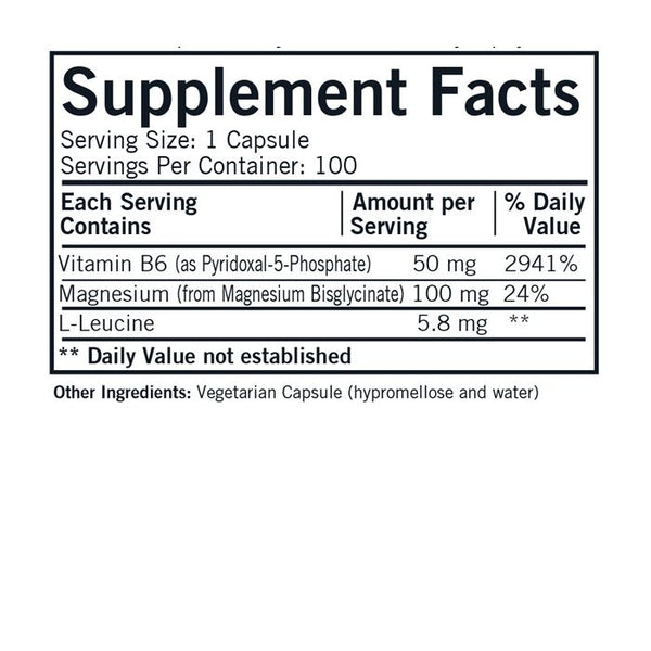 Vitamin B6 als P-5-P 50 mg mit Magnesiumglycinat 100 Kapseln