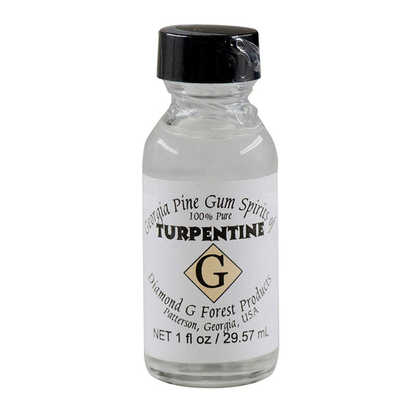 Pure Gum Spirits of Turpentine 1 унция. 100% от Diamond G Forest
