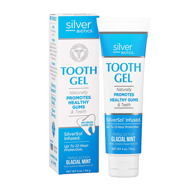 Silver Biotics Tooth Gel 4oz/114g