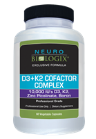 Complejo Vitamina D3 + K2 CoFactor 60 Cápsulas