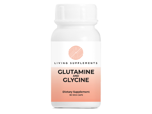 Glutamina 300 mg i glicyna 150 mg 90 kapsułek