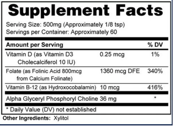 Super acid folinic 30 g pulbere
