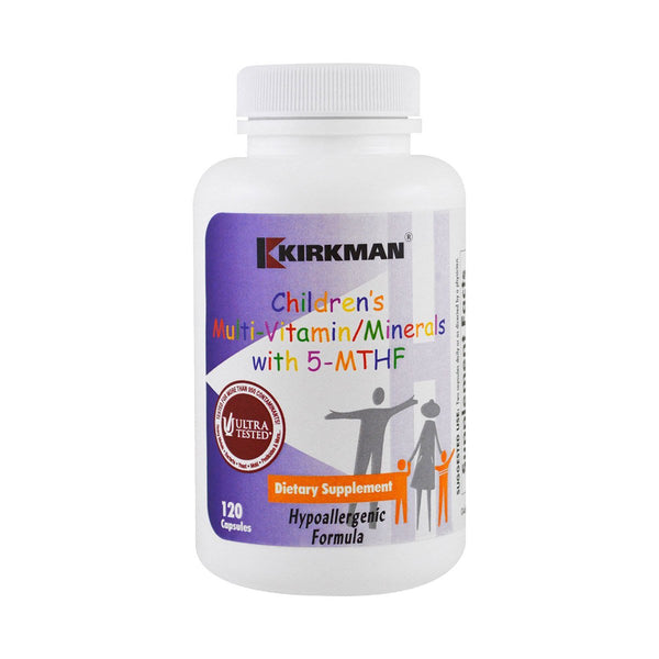 Multi vitaminico minerale per bambini con 5-MTHF 120 CAPSULE di Kirkman