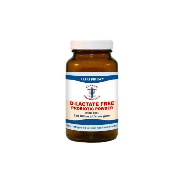 D-Lactaatvrij Poeder 50 gram van Custom Probiotics