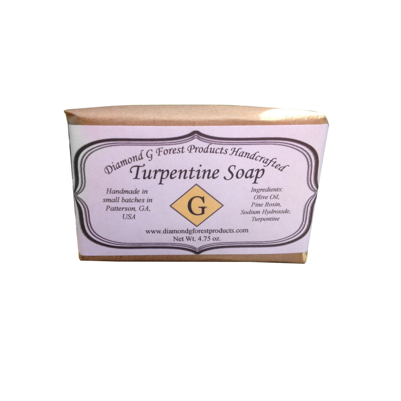 Diamond G Forest Products 100% Pure Gum Spirits of Turpentine