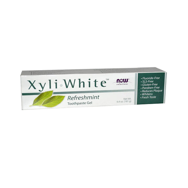معجون أسنان Xyli-White Refreshmint مع أنبوب صودا الخبز 6.4 أونصة (خالٍ من الفلورايد- SLS)